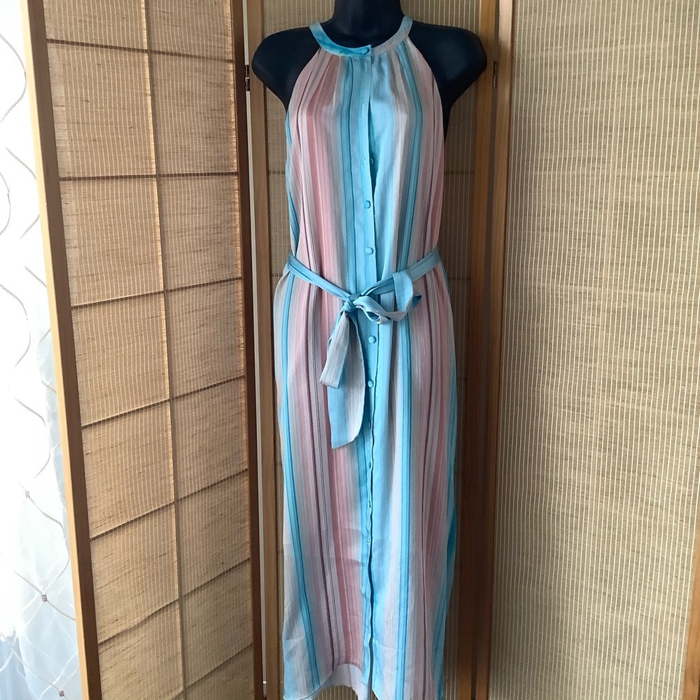 - Suzy shier sleeveless dress size large colourful